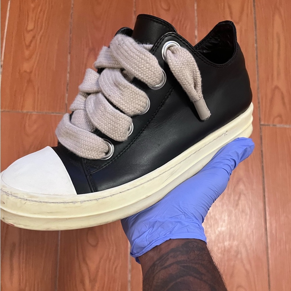 Rick Owen ramones jumbo laces
